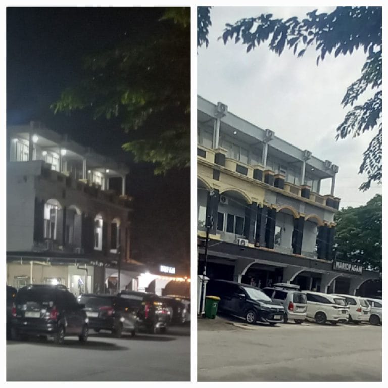 Selama 10 Tahun Cafe Agam Dan Kantor Alat Kesehatan Pakai Parkiran Diatas Parit Dan Bahu Jalan, Diharap Pemko Bertindak