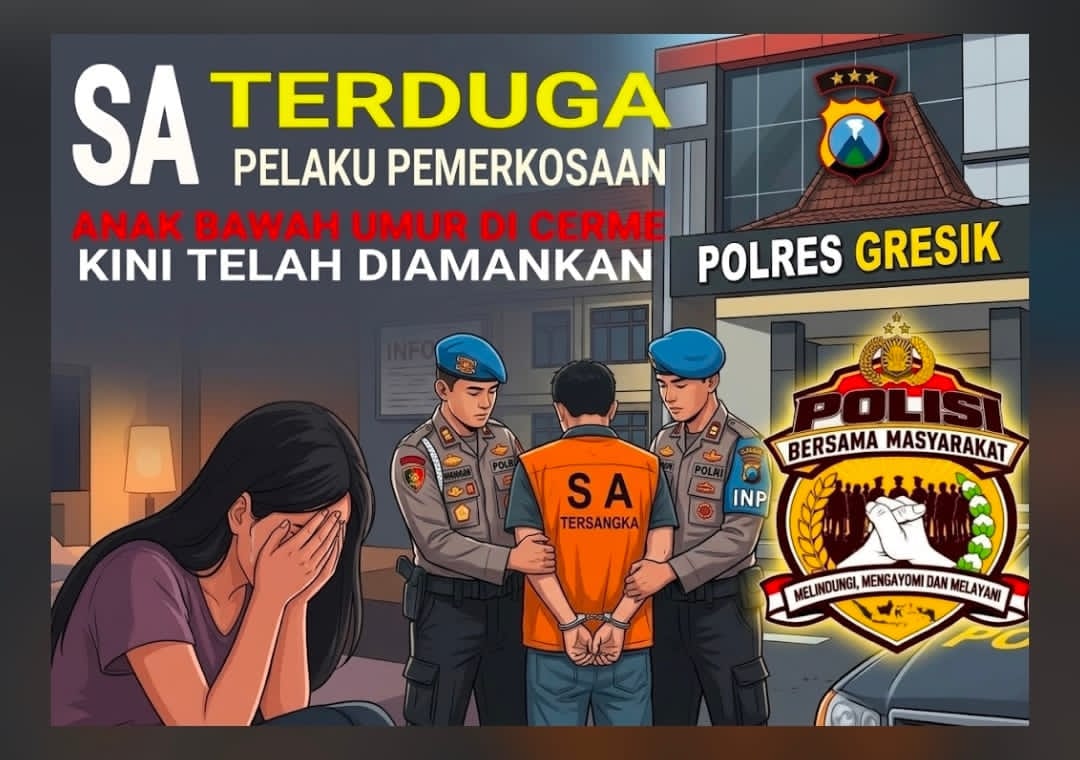Kasus Dugaan Persetubuhan Anak di Cerme Memasuki Babak Baru, LPK-RI Gresik Kawal Proses Hukum hingga Pengadilan